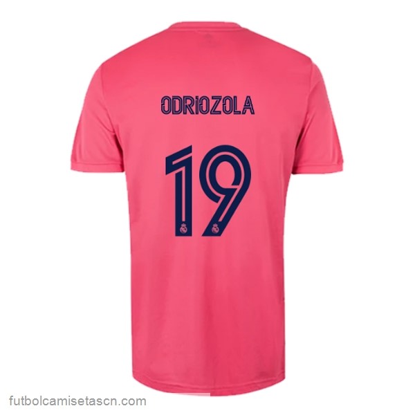 Camiseta Real Madrid 2ª NO.19 Odriozola 2020/21 Rosa